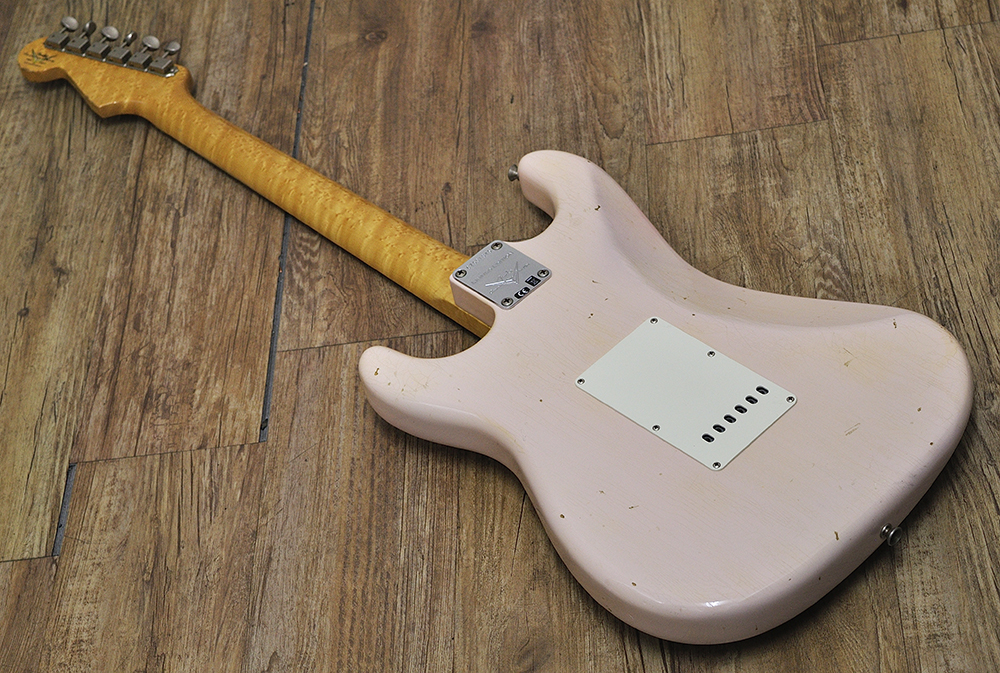 Fender Custom Shop 63 StratoCaster Shell Pink Journeyman Relic (2)