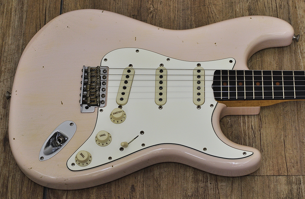 Fender Custom Shop 63 StratoCaster Shell Pink Journeyman Relic (3)