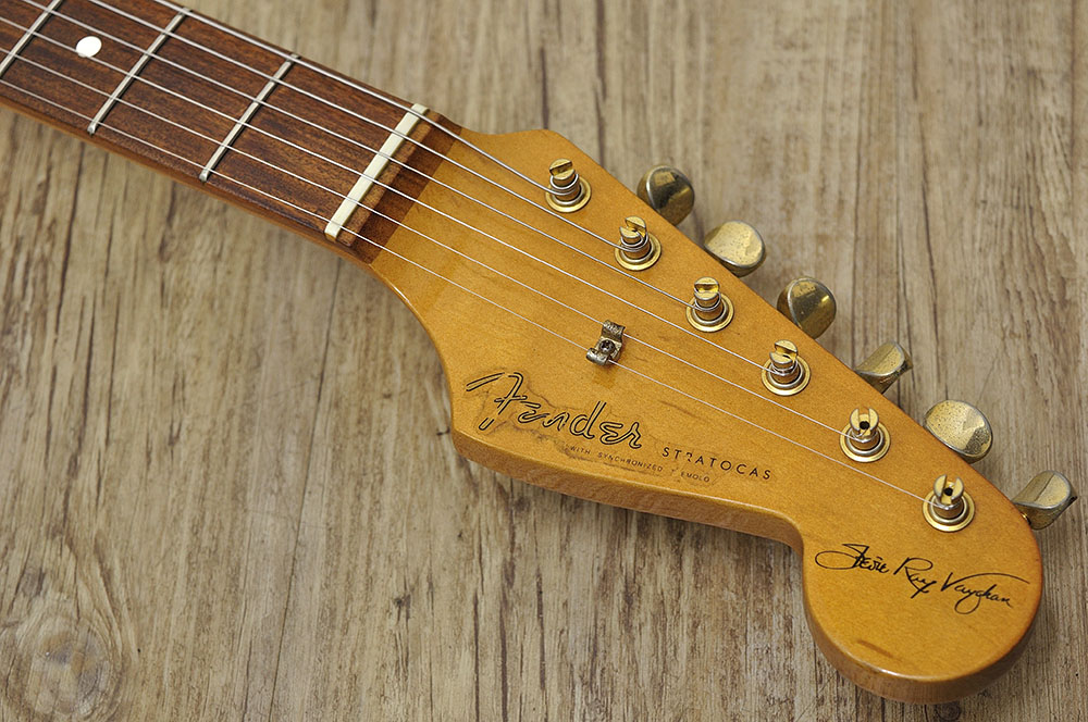 Fender USA Stevie Ray Vaughan Stratocaster_ヘッド