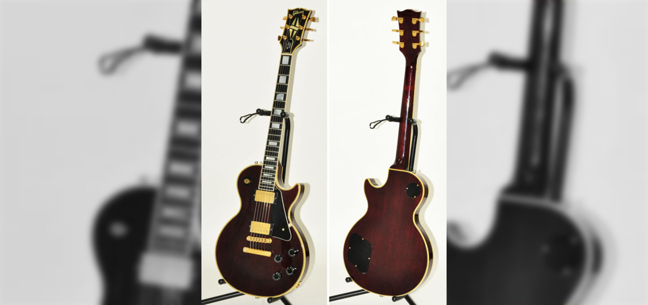 ギター買取／GIBSON レスポール・カスタム（ワインレッド） - ギター・楽器買取のサウンド・プラグ