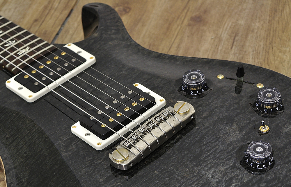 PRS Custom 22 縫い込ま 10Top Gray Black【2003年製】