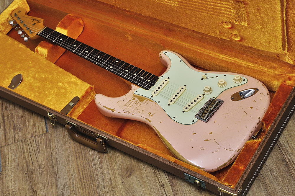 Fender Custom Shop 60 Strato Caster Shll Pink relic - ギター・楽器