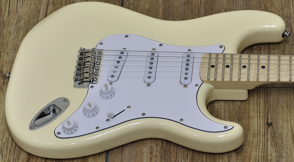 GrassRoots G-SE-58M SC Vintage White スキャロップ - ギター・楽器 