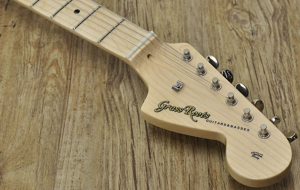 GrassRoots G-SE-58M SC Vintage White スキャロップ - ギター・楽器 