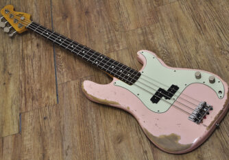 Rittenhouse Guitars P-Bass Shell Pink