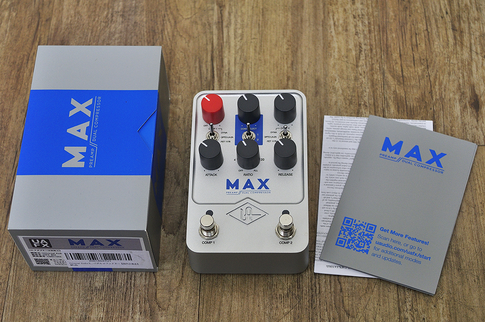 Universal Audio UAFX MAX Preamp and Dual Compressor