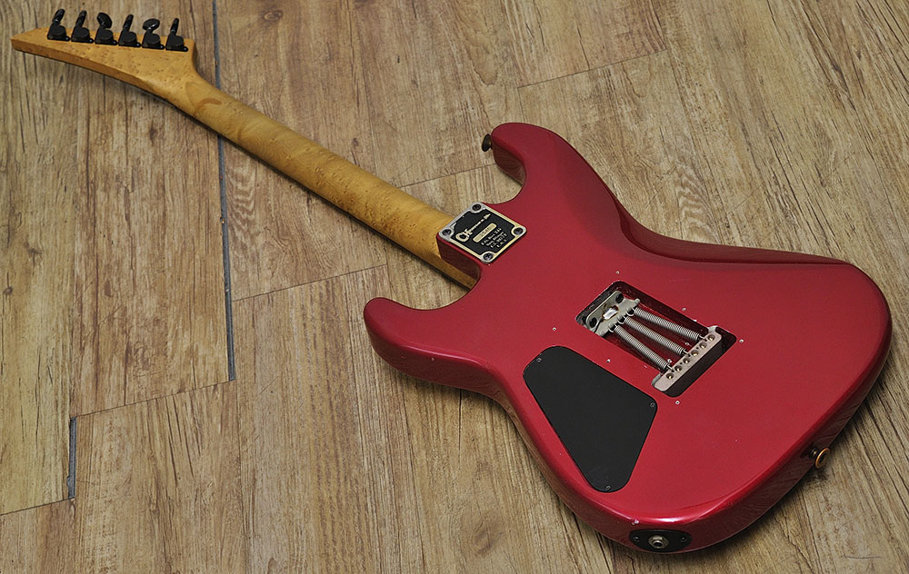 '83 Charvel USA San Dimas Plate 1H仕様 バック全体